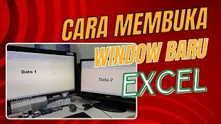 Cara membuka window baru pada MS. Excel 2007 dan lainnya