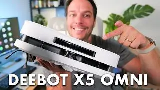 ECOVACS DEEBOT X5 OMNI : JUSQUE dans les COINS ! (robot aspirateur)