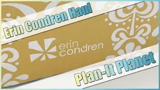 Erin Condren Haul : Plan It Planet