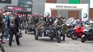 Bura Suka 2024 - i Niemcy we wsi. Jastrzębie-Zdrój - motocyklowe pożegnanie zimy.