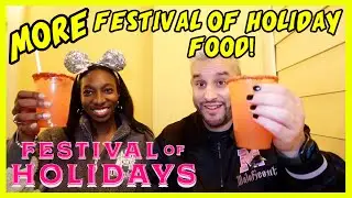 EATING MORE FESTIVAL OF HOLIDAYS FOOD! | DISNEYLAND | DCA