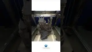 Huge 3D Printing Timelapse - 1 meter high. #3dprinting #3dprinter