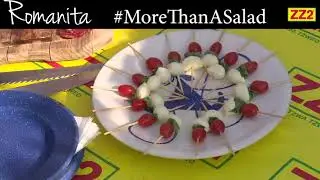 ZZ2 Romanita mini-tomatoes in a Picnic with Caprese Salad #MoreThanASalad