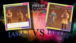 [ ÂsïÁ vs Swar ] #worldwarheroes  Teamdeath match 😎 Normandy Map Gameplay [ Next part coming........