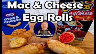 Mac and Cheese Egg Rolls/How to make them at Home/Kraft vs Cheetos
