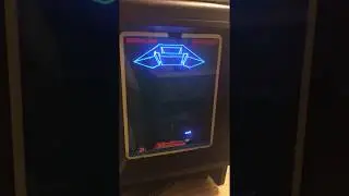 MB Vectrex 1980's Video Game Console Playing the Rarest Game - Mine Storm 2