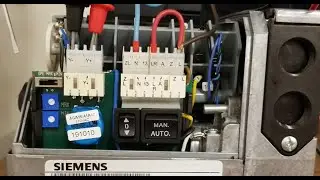 Siemens SQM5 actuator; wiring