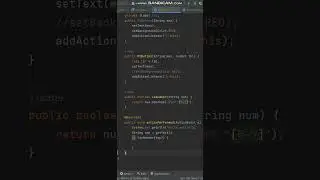 javaプログラミングの初めの６１歩目、仕様変更が入ります。テストファーストで作成したメソッドをMtButtonに移動します。それから、ボタン押下時の処理を実装して、数字のみをラベルに追加します。