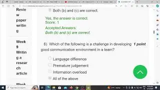 Research Writing in Academic Week 13 MCQ for SWAYAM NET SET EXAM