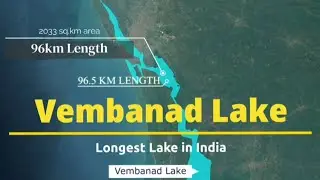 Amazing Facts About India's Longest Lake - Vembanad Lake, Kerela