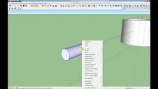 Cutting a hole in a curved surface or wall in Sketchup