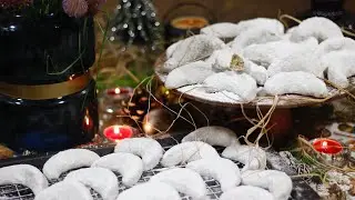 Biscuits fondants 👌 Kipferl noisettes (bredele de Noël) avec 1 seul oeuf 🥚