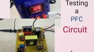 PFC pre boost stage testing in lab | Power factor correction using ICE01PCS1 PFC Controller