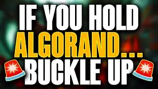 🚨ALGORAND ALGO🚨IF YOU ARE HOLDING ALGO BUCKLE UP NOW