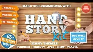 Hand Story Kit - Professional Explainer Kit : -Cool After Effects Project