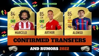 FIFA 22 | NEW CONFIRMED TRANSFERS & RUMOURS! 🤪🔥 ft. Arthur, Alonso, Marcelo... etc