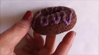 Chaveiro de corchê   amigurumi   Donuts de crochê