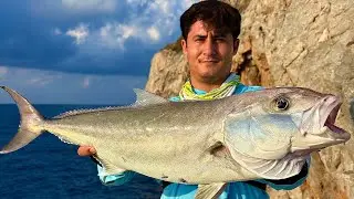 KIYIDAN SHORE JİGGİNG BALIK AVI 100 GRAM JİG İLE KUZU BALIĞI AVI