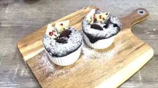 Double Chocolate Microwave Cake