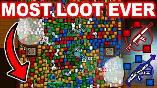 MOST LOOT EVER RECORDED in SURVIV.IO! || Insane Loot!