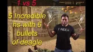 sNk Best player in the world with deagle on cs1.6 snAke Amazing Counter Strike 1.6 Headshot mix.