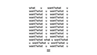 KAMI$HINI - what U WANT? (Prod.JXYLN) [Lyrics Video]
