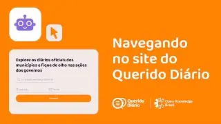 Navegando no site do Querido Diário
