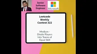 Leetcode Weekly contest 322 - Medium - Divide Players Into Teams of Equal Skill