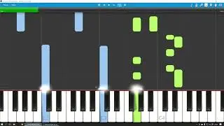 Lucifer - Wicked Game Piano Tutorial Synthesia + free midi