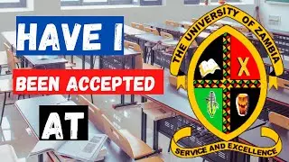 How to know if you Accepted or admitted At UNZA //Zambian Youtuber