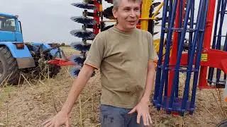 Обнова в хозяйстве. Диски Asistente 500. Первый выезд, первые впечатление.