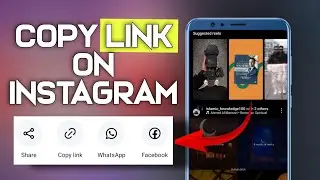 How To Copy Link from Instagram post || Instagram Video, Reels Link