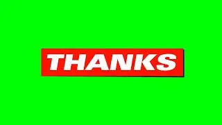 green screen video | thanks green screen video | new green screen video | copyright free