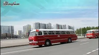V Петербургский парад ретро-транспорта 2019 (Участники на Морской набережной)