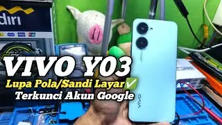 DELETE VIVO Y03 PATTERN/PIN, Locked Google Account⛔