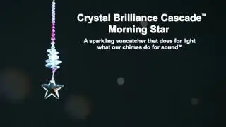 Crystal Brilliance Cascade Suncatcher - Morning Star by Woodstock Chimes