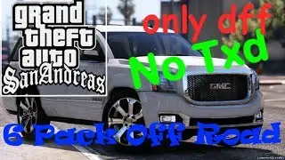 GTA SAN ANDREAS.4X4 Off Road 2.No txd only dff