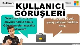 Kullanıcı Görüşleri - Kurumsal Şirkette Sunumu Hazırlama