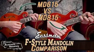 Eastman MD615 VS MD815 | F-Style Mandolin Comparison