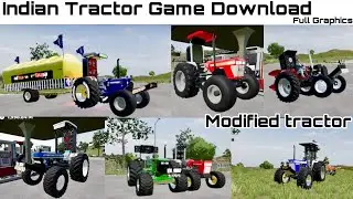 Farming Simulator 2023 Gameplay | Fs23 Indian Tractor Mod | Jattmind Wala ⚠️ |