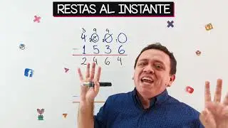 Como restar al instante (¿prestando?) | Truco |