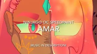 Amar- Ninjago oc speedpaint- Art fight