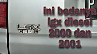 Review toyota kijang lgx diesel 2001||vlog.gibrantubehd