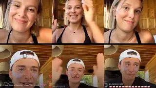 Millie Bobby Brown & Noah Schnapp Full Instagram Live Stream 7/08/22