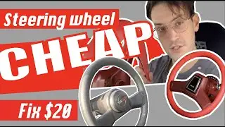 Cheap Steering Wheel Fix