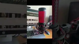 Unboxing HyperX Quadcast microphone with boom arm @Amazon