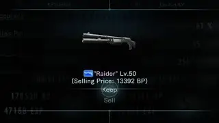Resident Evil Revelations - Lv.50 Raider - Purple Max Slots Drop