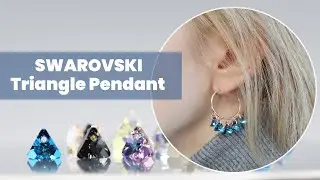 Dooitu DIY | Swarovski Xilion Triangle Pendant 6628