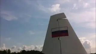 Кингисепп с высоты птичьего полета.
