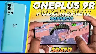 Oneplus 9R PUBG mobile Gameplay Test , best Gaming Phone ?